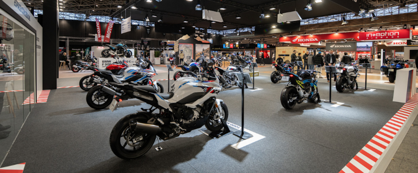 BMW Motorrad au Salon du 2 Roues de Lyon 2025.