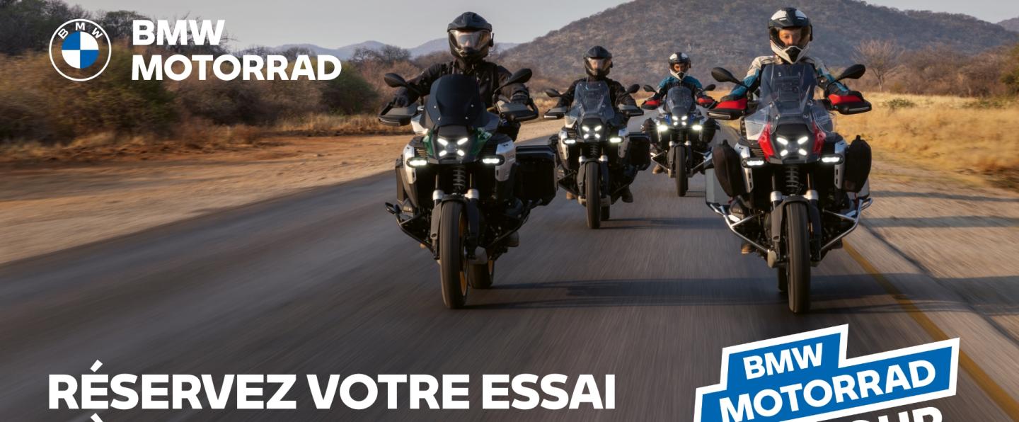 En route pour le BMW Motorrad Tour 2025.
