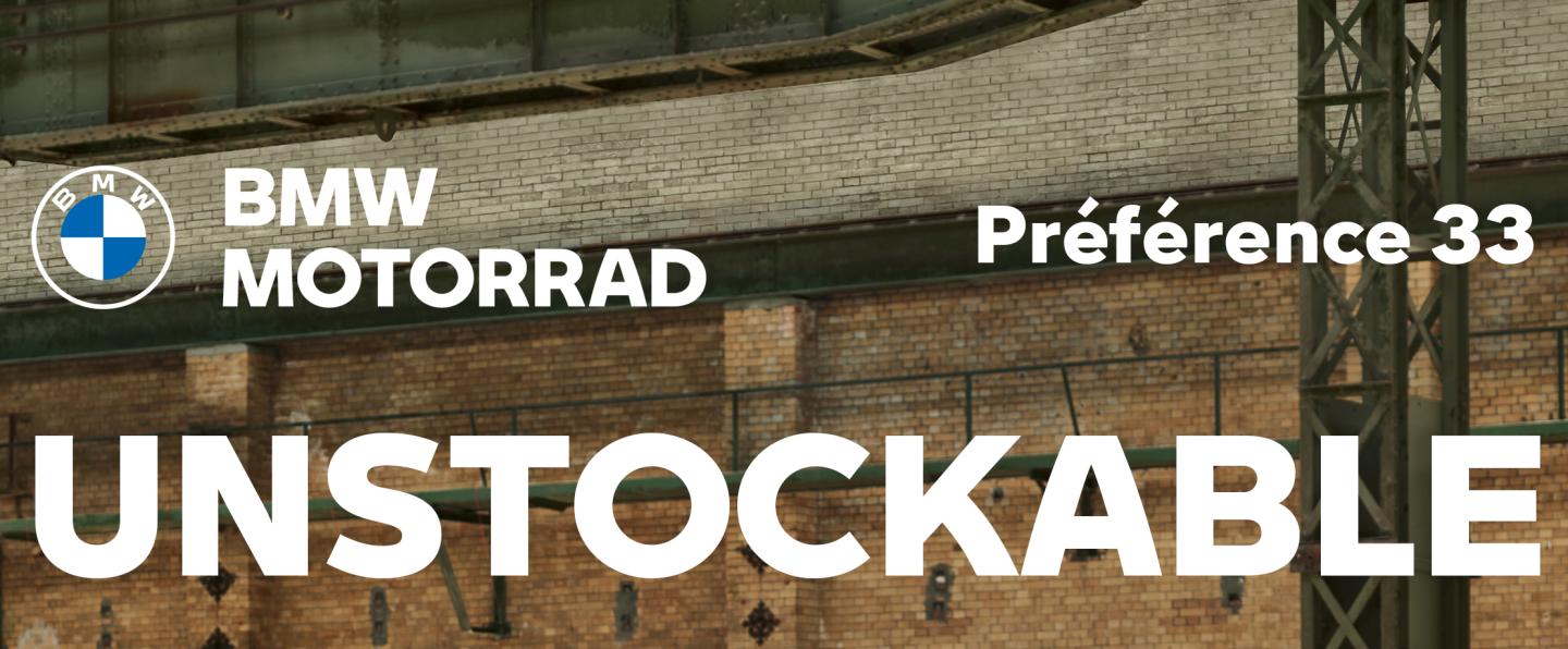 En avril, découvrez nos motos « UNSTOCKABLE ».