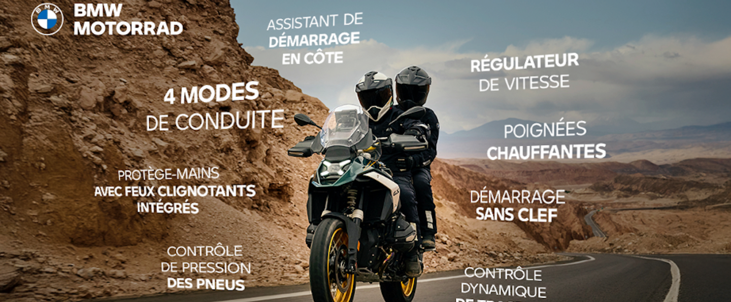 19 raisons de choisir la BMW R 1300 GS.