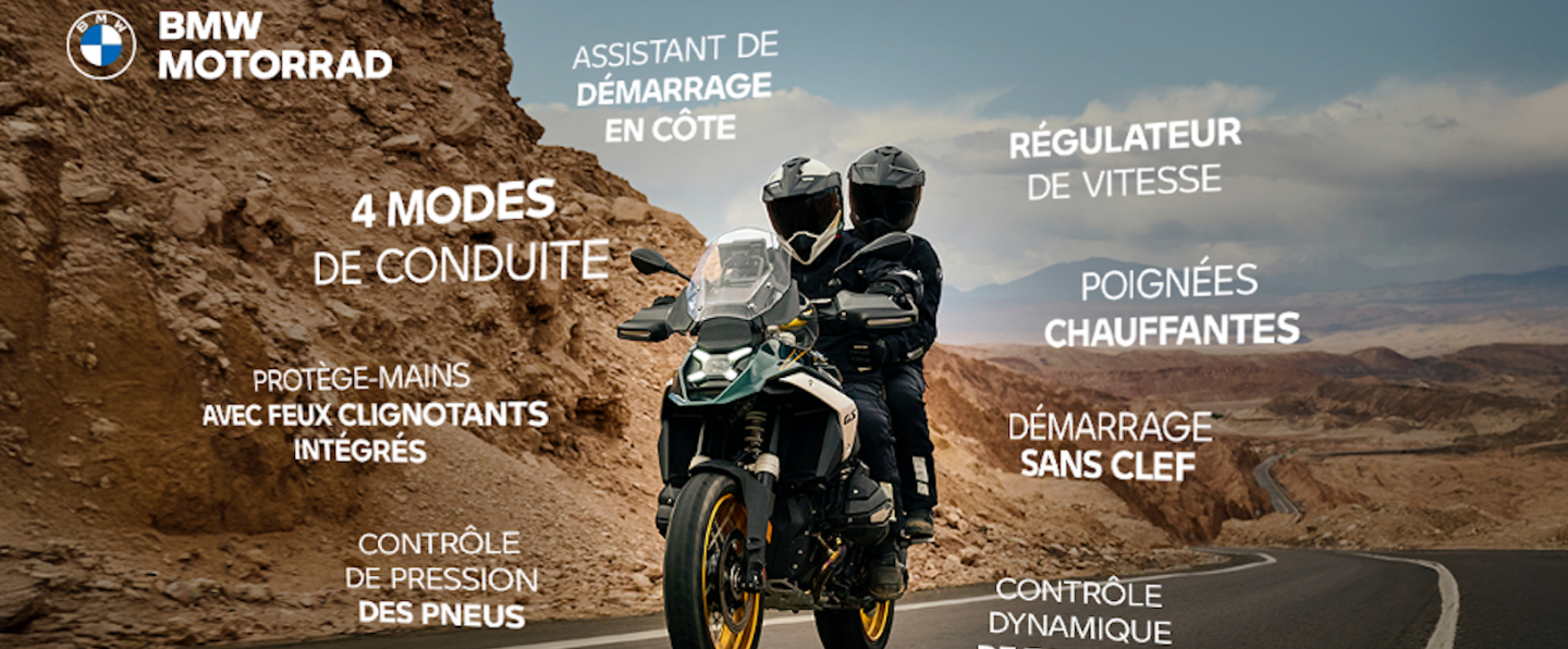 19 raisons de choisir la BMW R 1300 GS.