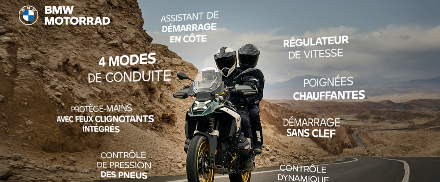 LES BMW R 1300 GS & R 1300 GS ADVENTURE.
