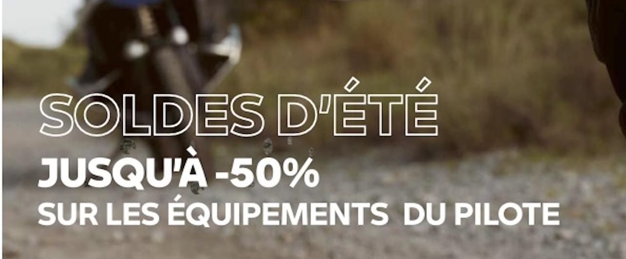 Soldes d’été chez BMW Motorrad.