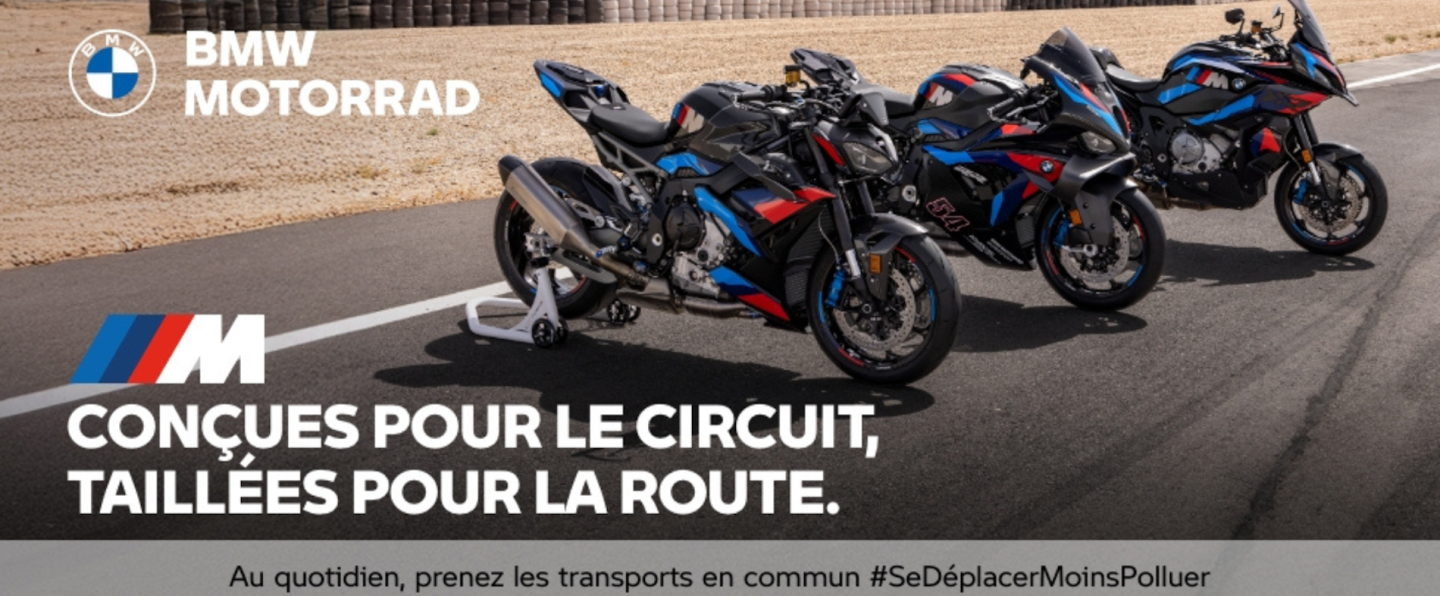 4 ICONES. 1 SIGNATURE : BMW MOTORRAD.