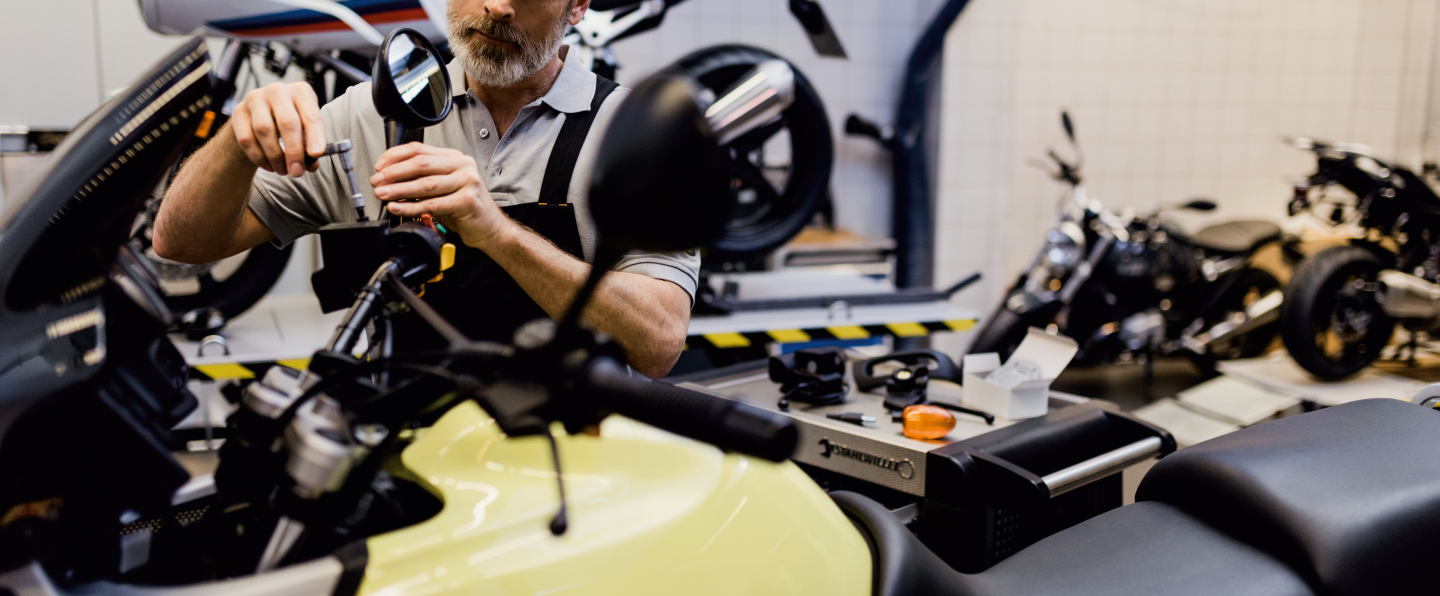 Offrez à votre moto l'excellence BMW.