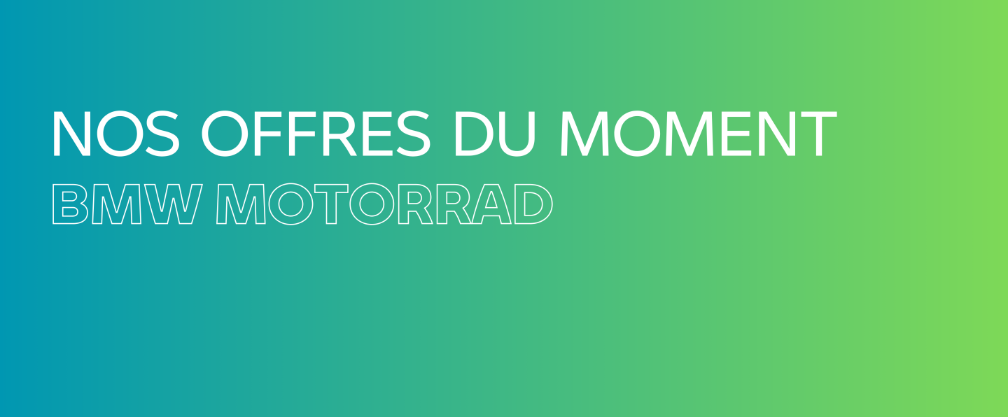Offres Été 2025 BMW Motorrad.