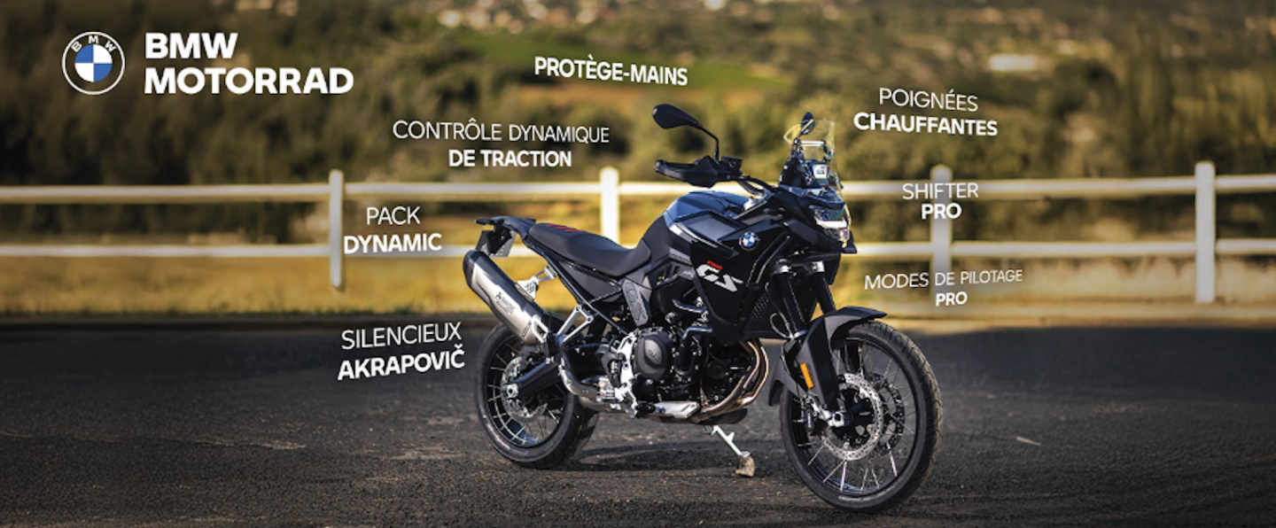 BMW F 900 GS Dark Edition.