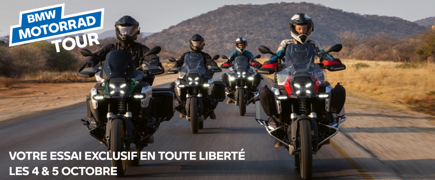 Le BMW Motorrad Tour fait escale à Nice les 4-5/10