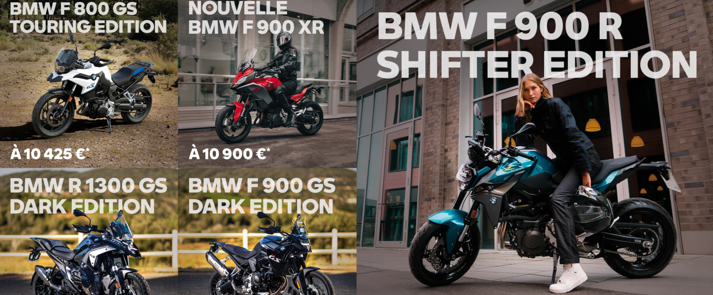 Partez à l’aventure avec BMW Motorrad.