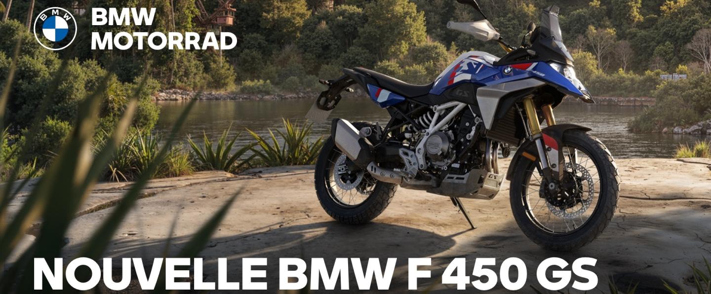 NOUVELLE BMW F 450 GS.