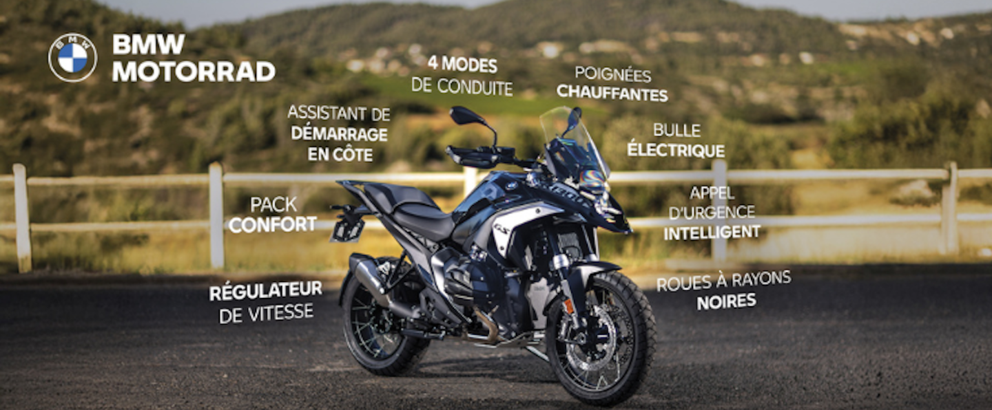 BMW R 1300 GS Dark Edition.