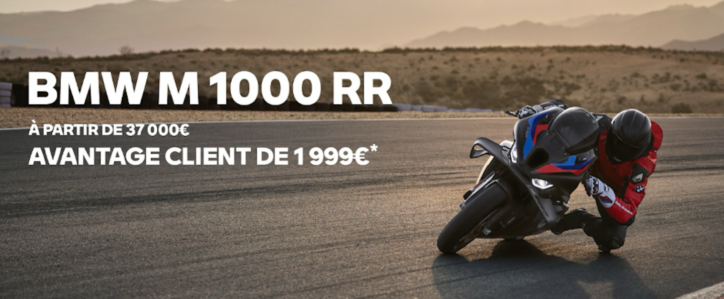 BMW M 1000R/M 1000RR L’ADN DES SPORTS MECANIQUES.