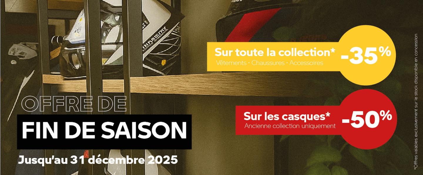 OFFRE DE FIN DE SAISON – C’EST PARTI !