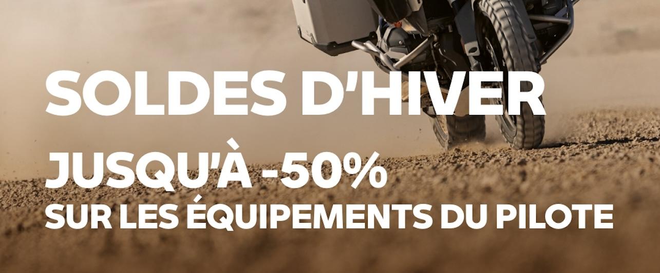 Les Soldes d’Hiver BMW Motorrad sont lancés !
