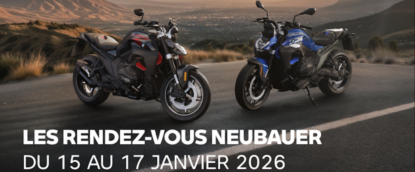 Les Rendez-Vous Neubauer Moto du 15 au 17/1 2026.