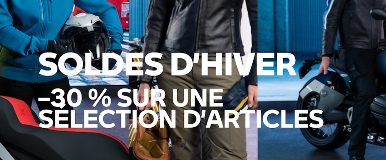 Cette saison, profitez de nos soldes d'hiver.