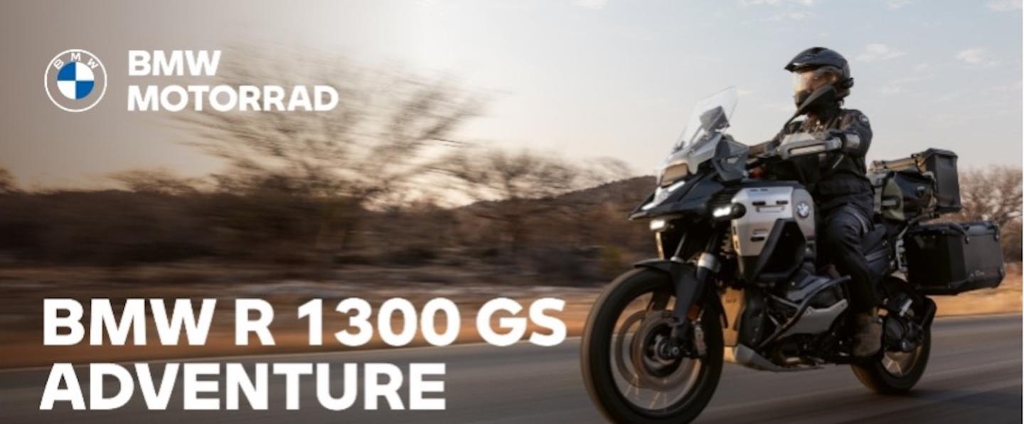 La BMW R 1300 GS Adventure.