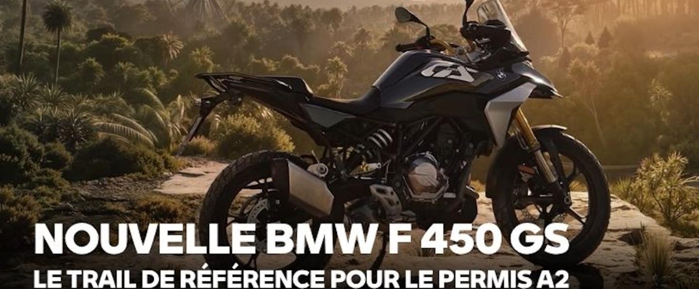 Nouvelle BMW F 450 GS.