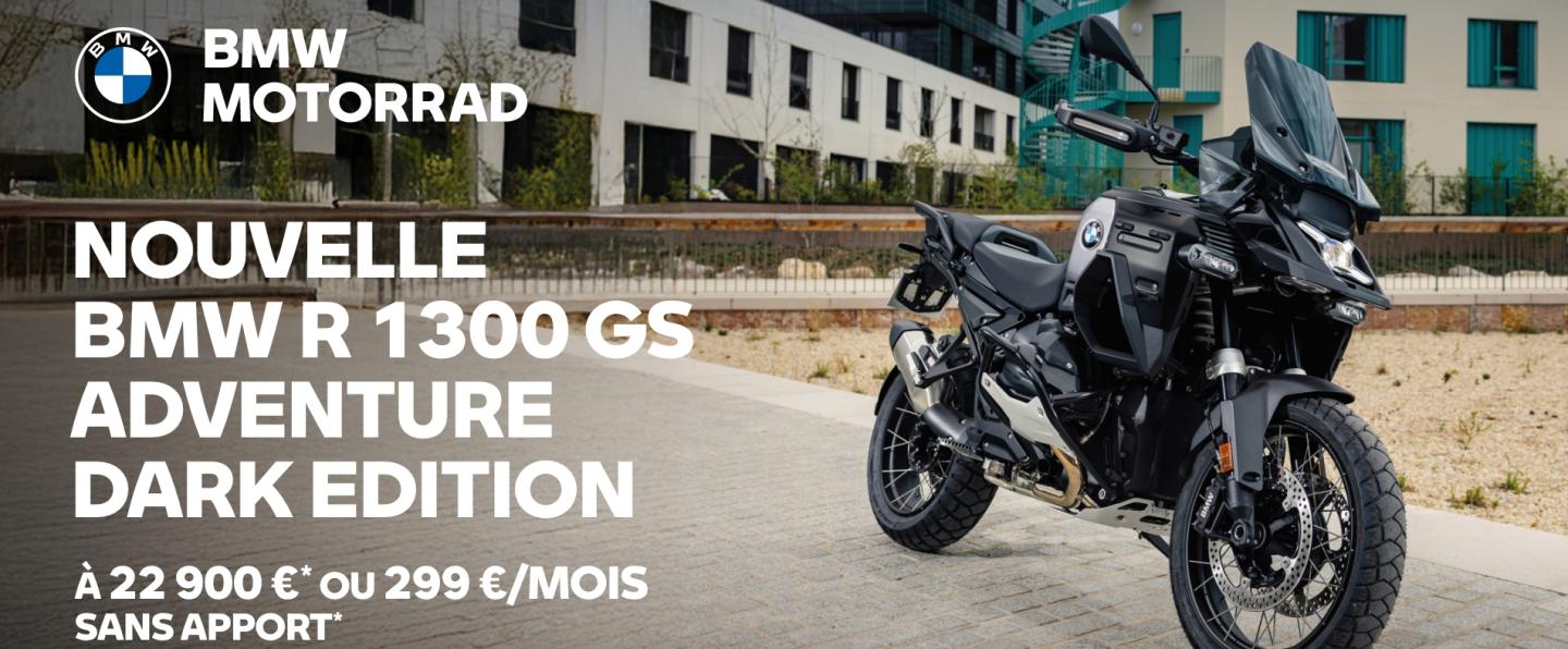 La R 1300 GSA DARK.