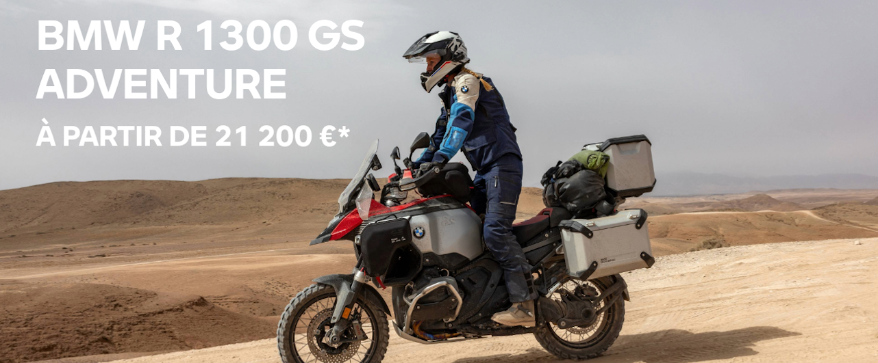  La BMW R 1300 GS Adventure.