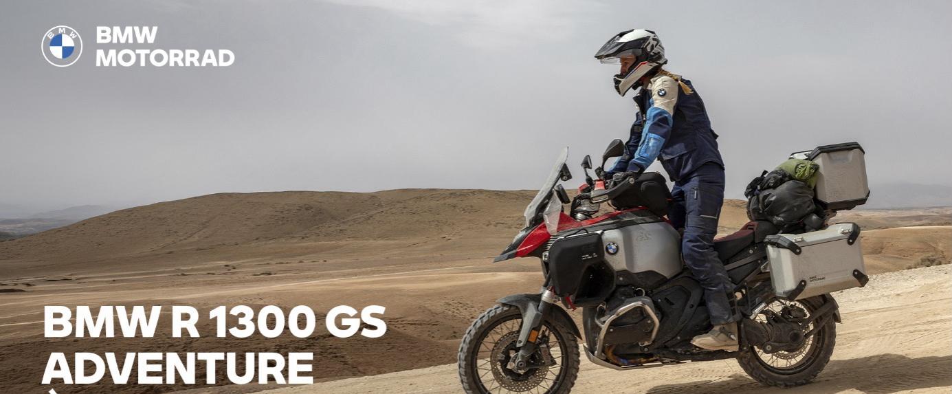 La BMW R 1300 GS Adventure.