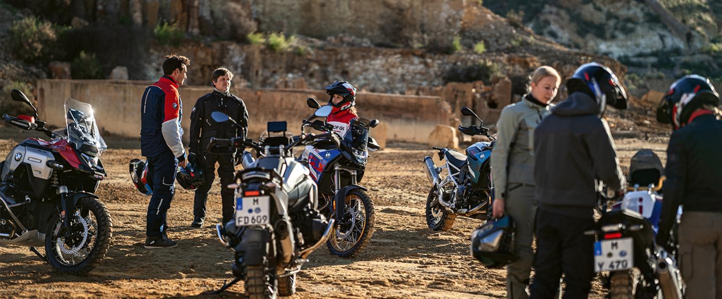 Équipement du pilote BMW Motorrad.