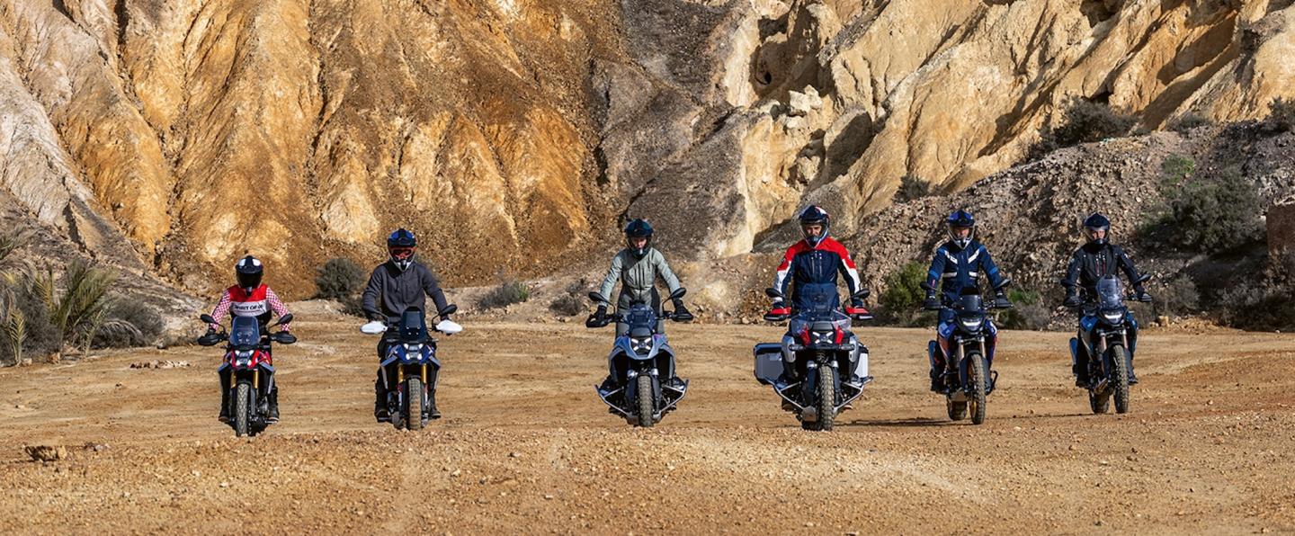 Famille BMW GS.