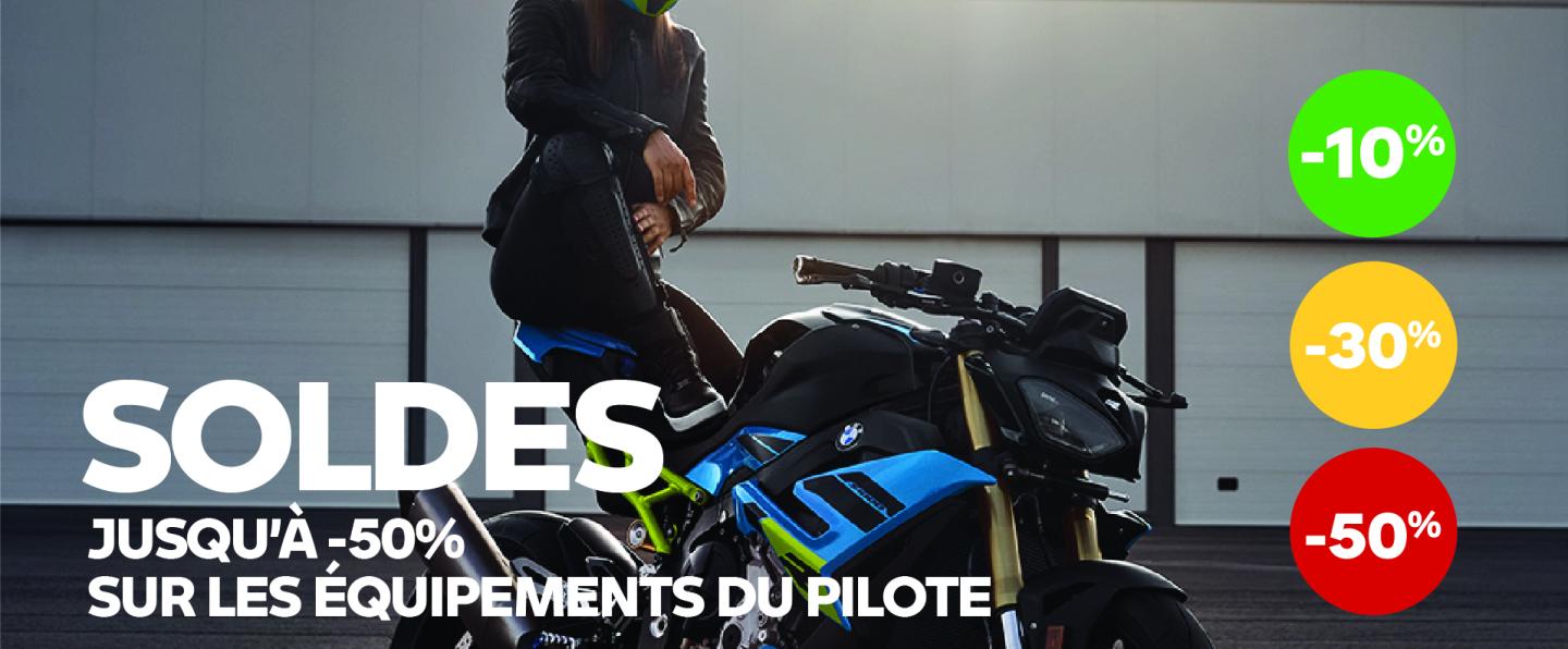 Soldes chez Thireau Motos.
