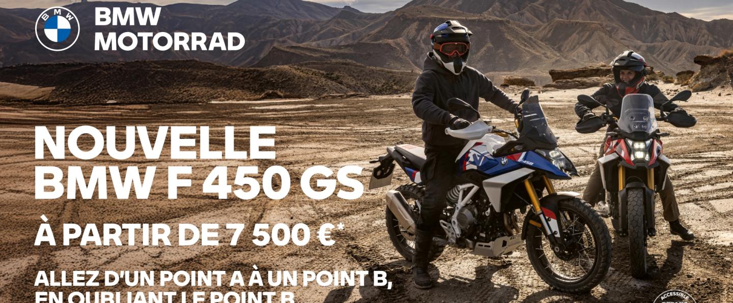 BMW F 450 GS.