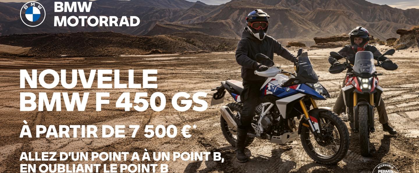 BMW F 450 GS.