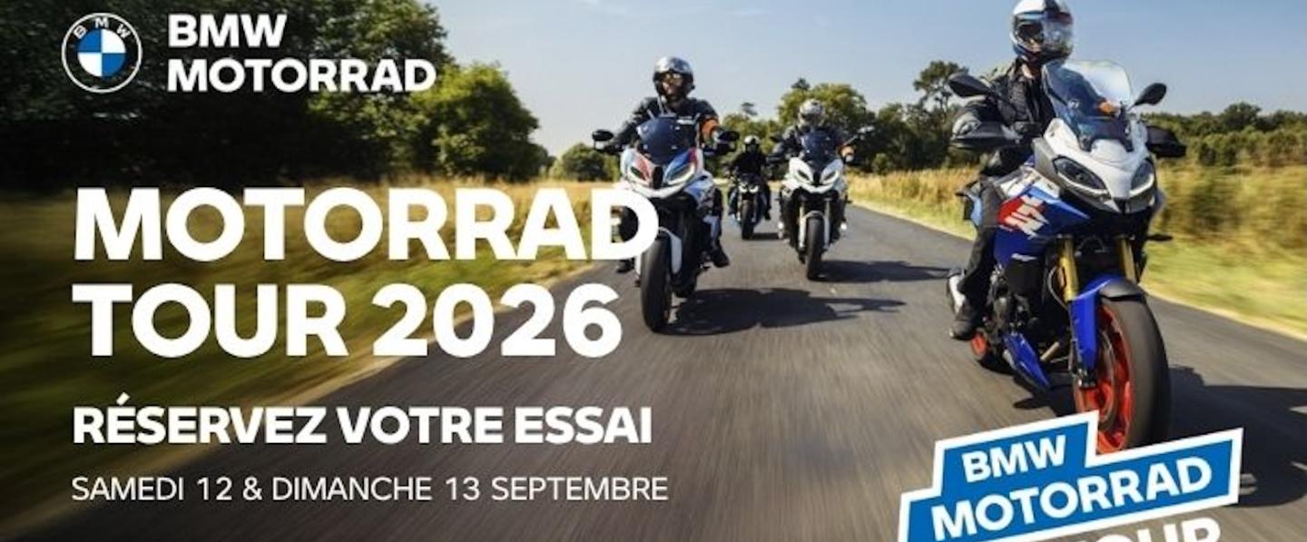 BMW Motorrad Tour 2026.
