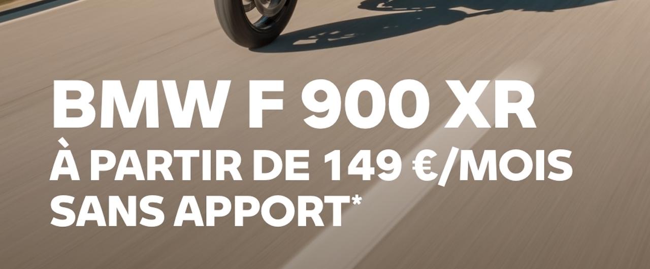 BMW F 900 XR.
