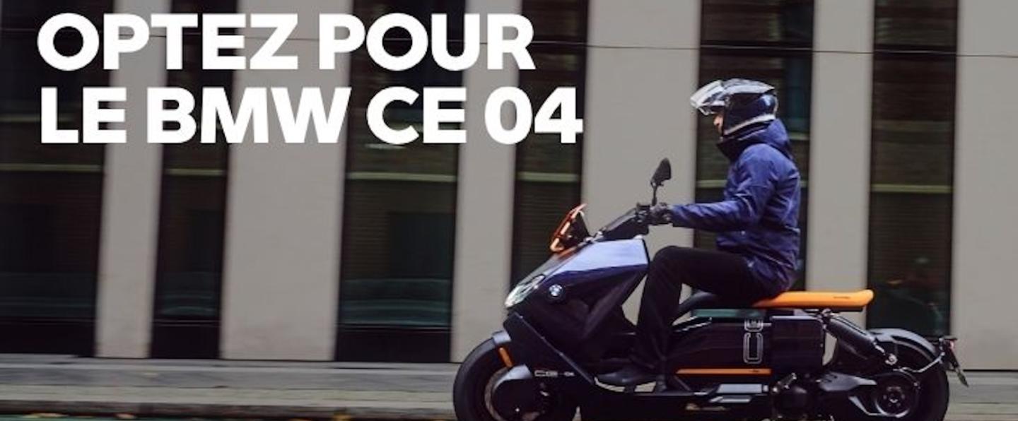 Fermeture de l’A13, optez pour le BMW CE 04.