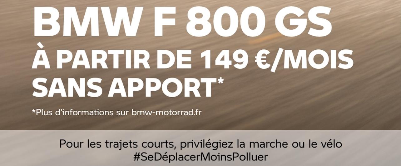 BMW F 800 GS.