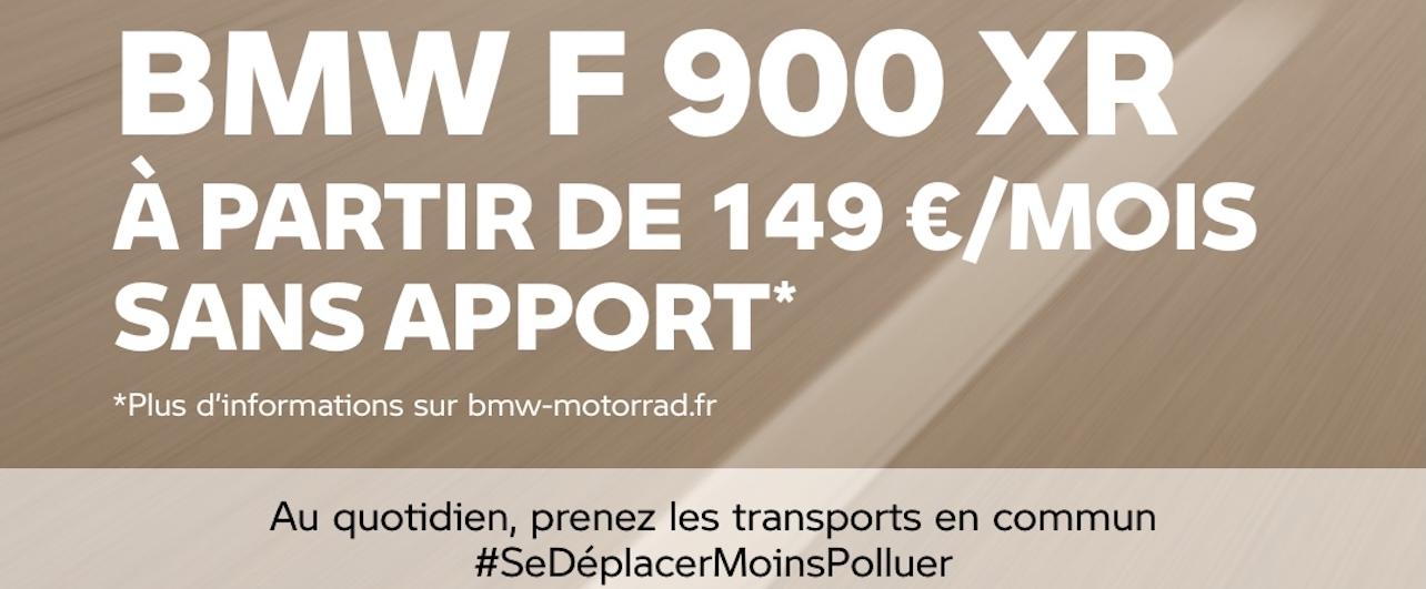 Découvrez la BMW F 900 XR.