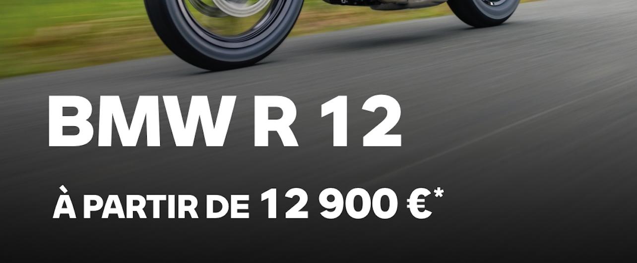 BMW R 12 À PARTIR DE 12 900 €*.