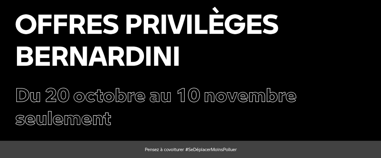 Votre passion mérite une offre privilège !