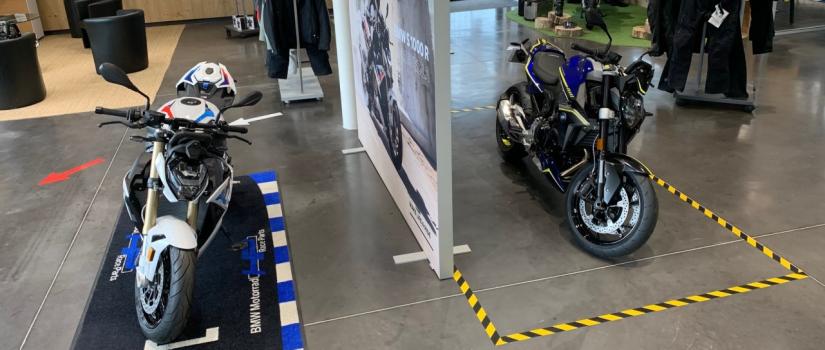 BMW F 900 R Force et S 1000 R  