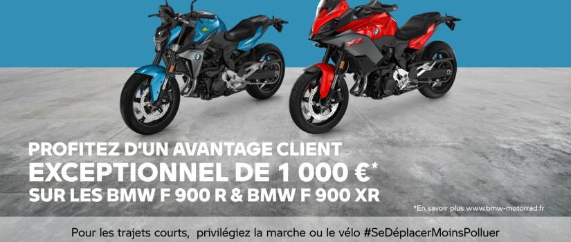 AVANTAGE CLIENT -  GAMME BMW MOTORRAD.