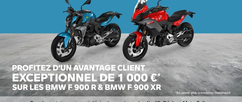 NOS OFFRES SPÉCIALES MOTOS BMW