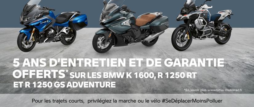 AVANTAGE CLIENT -  GAMME BMW MOTORRAD.