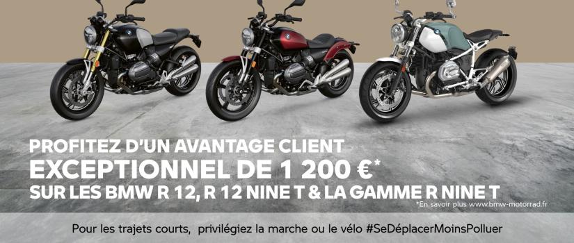 AVANTAGE CLIENT -  GAMME BMW MOTORRAD.