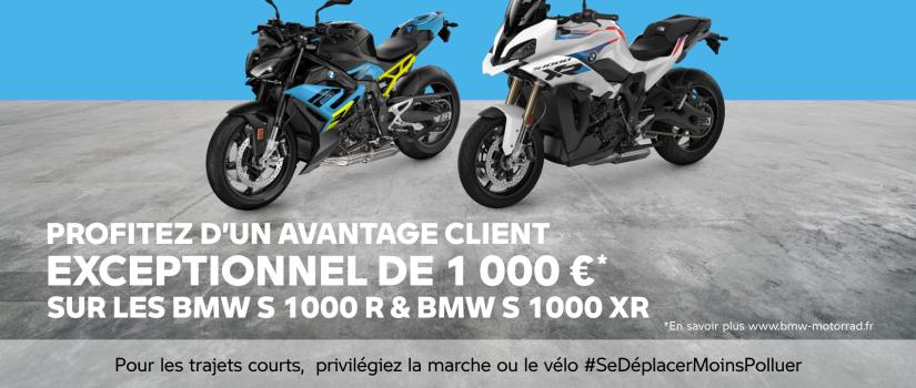 AVANTAGE CLIENT -  GAMME BMW MOTORRAD.