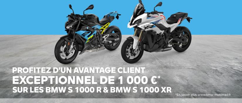 NOS OFFRES SPÉCIALES MOTOS BMW